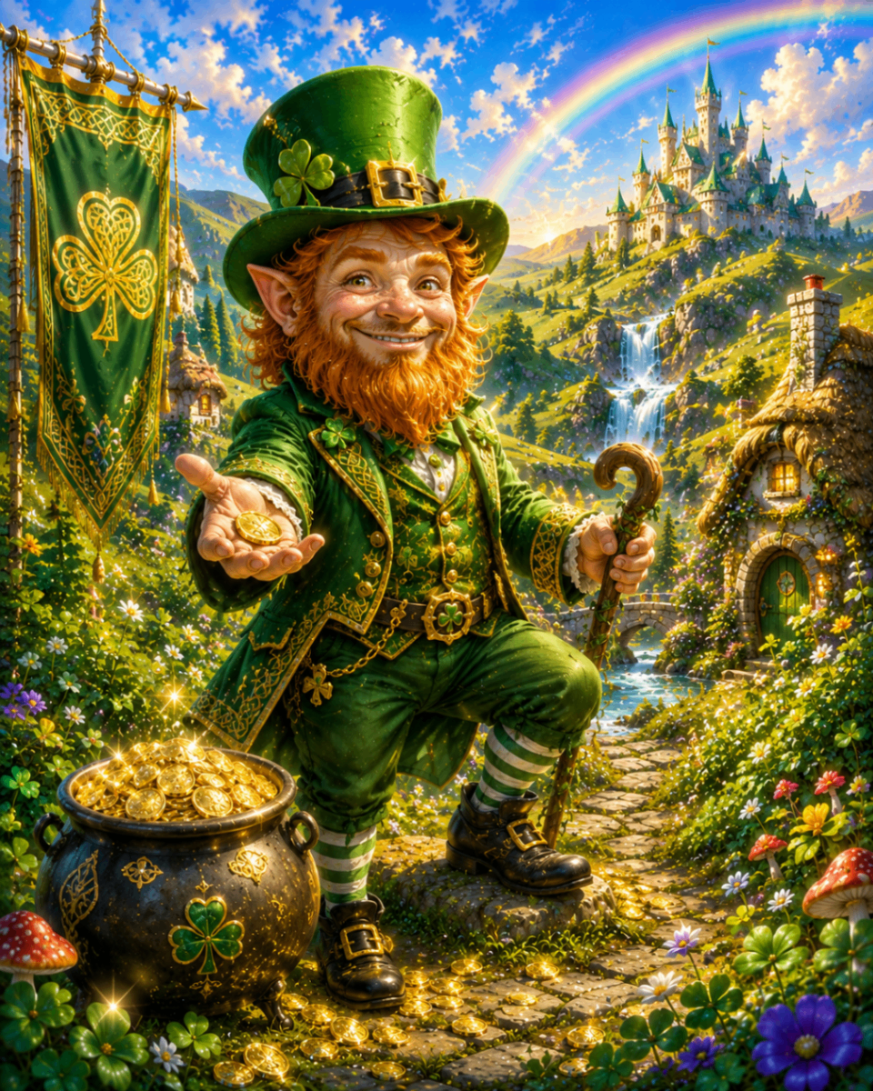 Leprechaun illustration