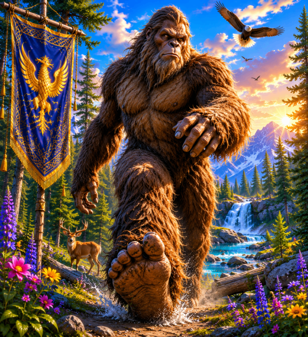 Bigfoot illustration
