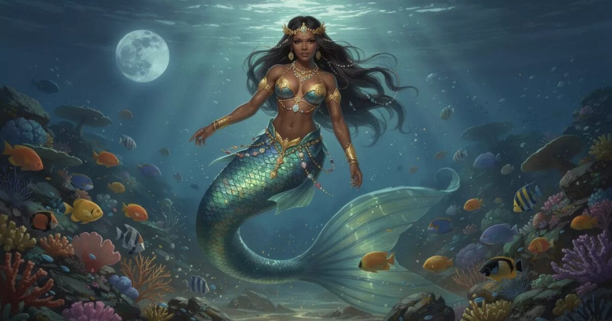 Mami Wata, African water spirit and mermaid goddess