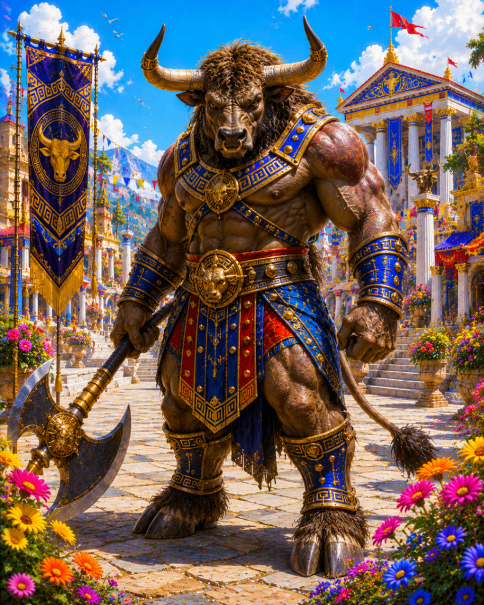 Minotaur illustration