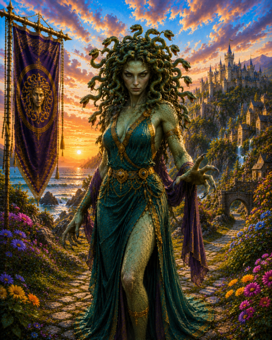 Medusa illustration