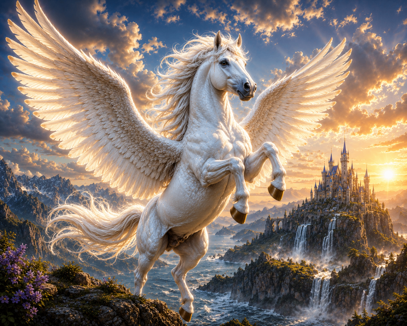 Pegasus illustration